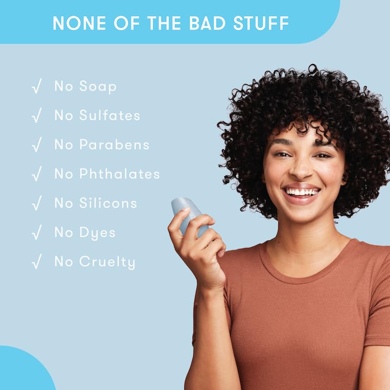 Image of HiBAR - Moisturize Fragrance-Free Shampoo Bar - For Dry, Frizzy Hair - Nourish & Hydrate - With Coconut Oil & Vitamin B5 - Plastic-Free - Soap, Paraben & Sulfate-Free - Color Safe & Vegan -1 Solid Bar
