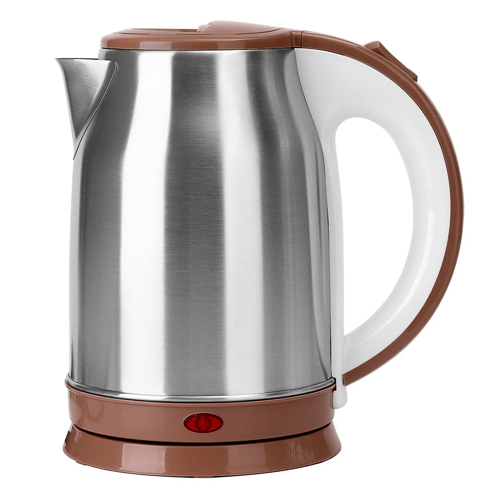Bollitore elettrico, Bollitore bollente a pulsante, Bollitore silenzioso veloce da 2000W, Bollitore capacità 2L, Bollitore bollente riscaldamento del telaio-Coffee