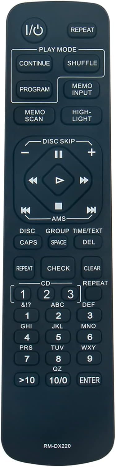 Amazon.com: RM-DX220 Replaced Remote Control Fit for Sony DVD Amazon.com: RM-DX220 Replaced Remote Control Fit for Sony DVD