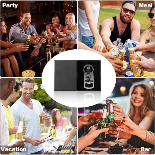 Camping Flaschenöffner Schlüsselanhänger-Camp Lustig Wohnmobil Geschenke Camping Zubehör Gadgets, Wohnwagen Zubehör,Wohnmobil Geschenke für Camp