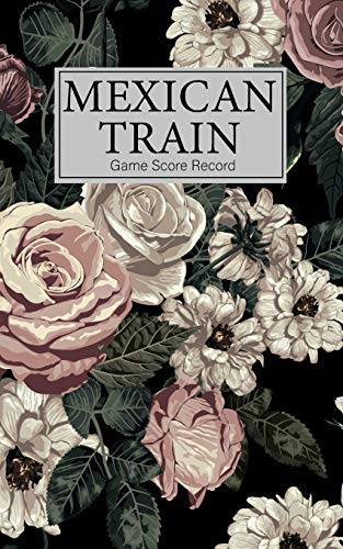 Mexican Train Game Score Record: Small size Mexican Train Score Sheets Perfect ScoreKeeping Sheet Book Sectioned Tally Scoresheets Family or Competitive Play large size 5x8 inch