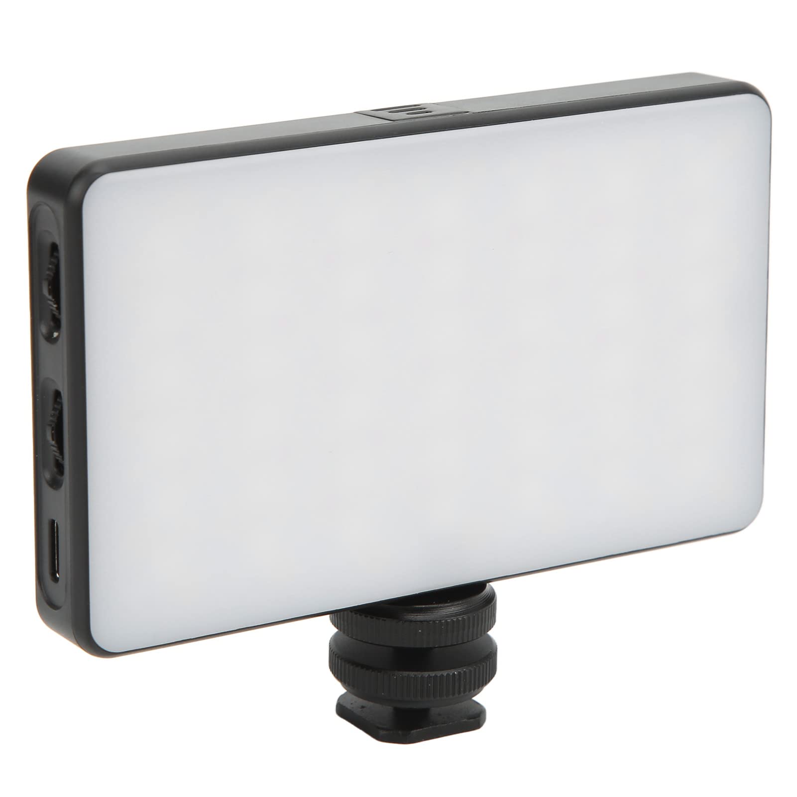 Luce Video a LED RGB Sulla Fotocamera, Luce Mini Fotocamera 3100mAh Lampada da Pannello Dimmerabile Ricaricabile da 2500K a 9000K, Luce di Riempimento per Fotografia a LED per Illuminazione Video per