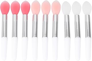 9 brochas de silicona para maquillaje y másca...