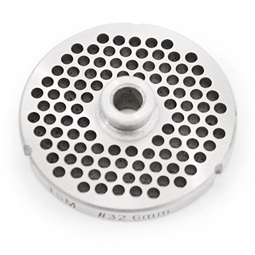 TSM #32 Stainless Steel Grinder Plate with Hub (1/4")