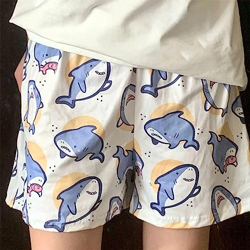 SM SunniMix Shorts de femininos, shorts de dormir, roupas confortáveis, roupas de dormir, roupas par