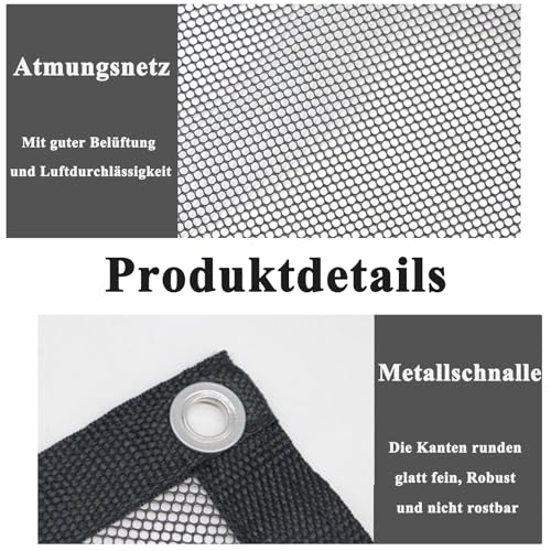 HcvGcm Hundenetz Auto Kofferraum, Hundegitter Auto Kofferraum, 75 x 115 cm, Sicherheitsnetz Für Haustiere, Verhindert Ablenkung Beim Fahren, Ideal Für SUV, LKW Und Familien