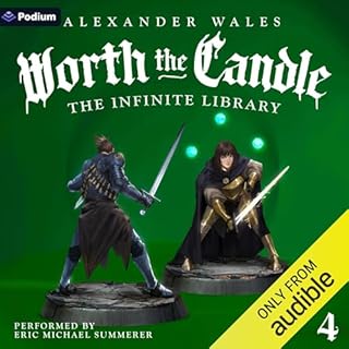 The Infinite Library: A LitRPG Adventure Audiolibro Por Alexander Wales arte de portada