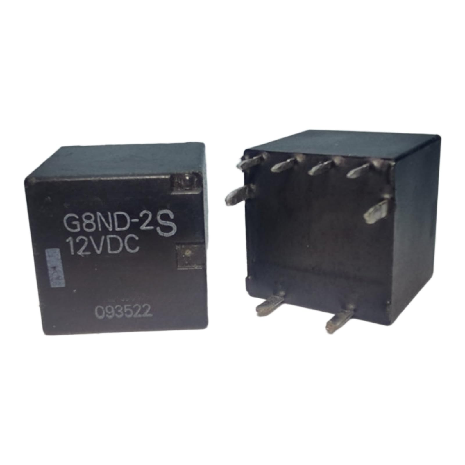 Relais G8ND - 2S 12VDC à commutation double pour une isolation électrique totale - 2