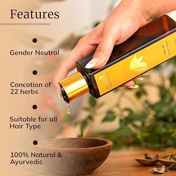Sesame-Hair-Oil-200ml-for-Shiny-hair-Goodness-of-Herbal-Ingredients-Amla-Shikaki-Bhringraj-Helps-to-Control-Hairfall-Ayush-Certified-GMO-Chemical-Free
