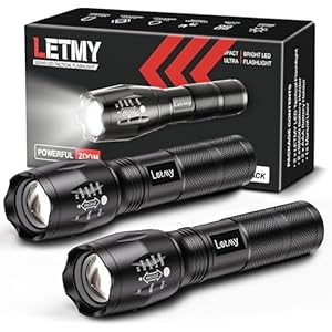 LETMY Tactical Flashlight S2000-2 P...