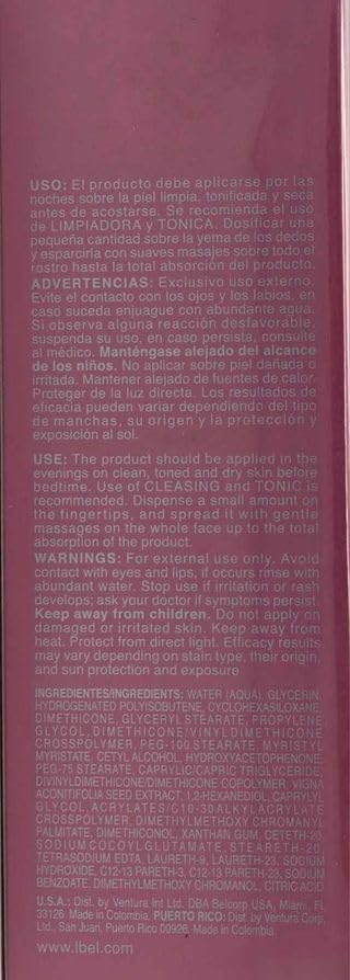 L'Bel Dermo Clarité PM Clarifying and Illuminating Night Serum | 1 fl. oz.& Beautiful Freshwater Pearl Earring