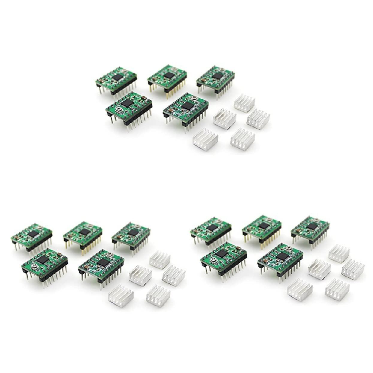 ULTECHNOVO 15 Pcs 3d Printer Interface& Driver Modules 3d Printers M Drive Impresora 3d 3dprinter 3d Printing Machine Stepper Driver Accessories Motor