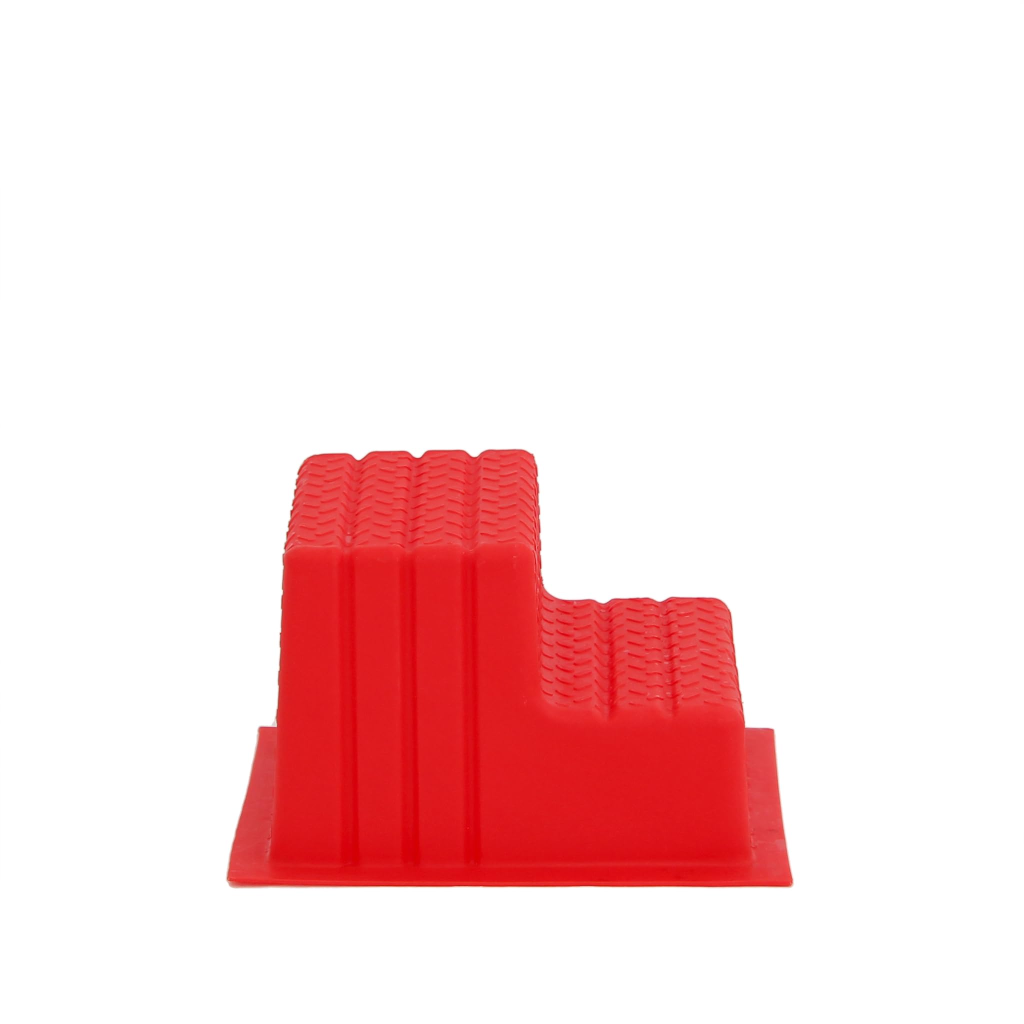 Aufstiegshilfe, Aufstiegs-Hocker mit 2 Stufen. (Rot)