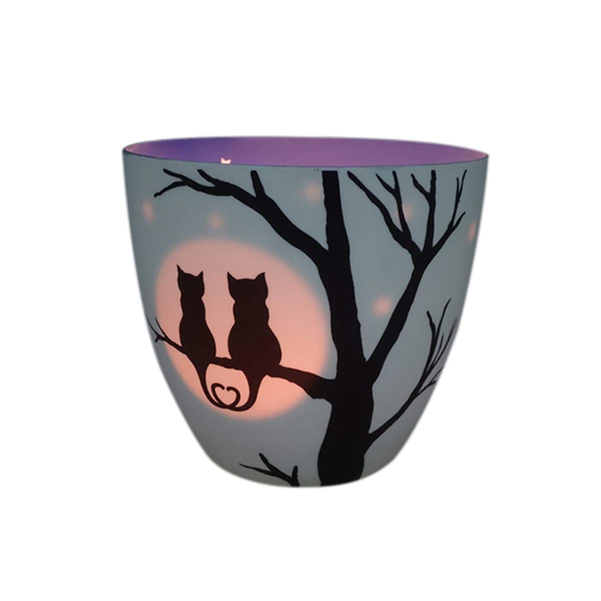 Light Glow Golden Circle, Love Cats Large