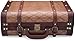 ClearClick Vintage Suitcase Turntable with Bluetooth & USB - Classic Wooden Retro Style