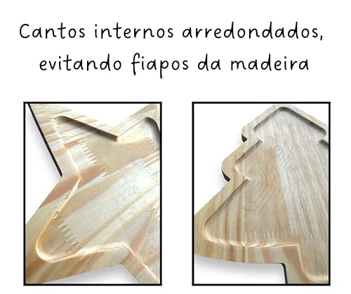 Tabua De Frios Decoração Natalina Arvore E Estrela De Natal Petisqueiras