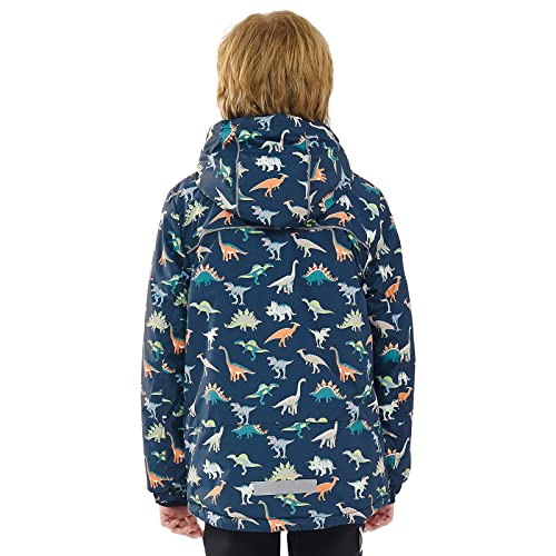 Boys Winter Coats Waterproof Breathable Snowboarding Ski Jackets Fleece Lined Hooded Rain Coat for Kids2