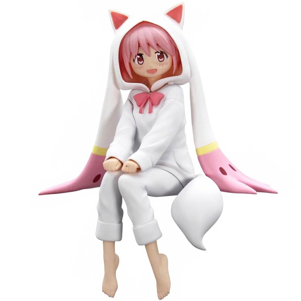 Anjinguang KanameMadoka Figure Anime Girl Figure 14CM Sitting Pose Model — image 1