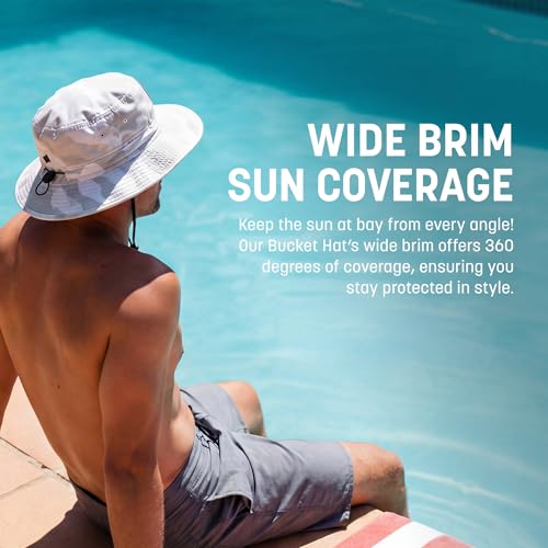 Image of Soul of Adventure Bucket Hat | UV 50+ for Adults | Sun Protection with Adjustable Fit, Moisture-Wicking Fabric