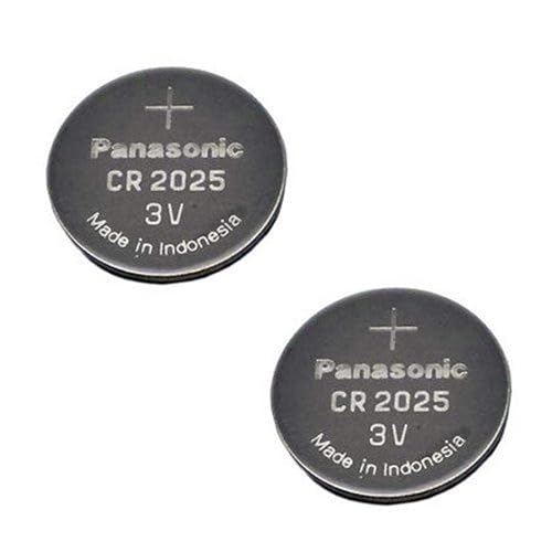Panasonic CR2025-2 CR2025 - Batería de litio de 3 V paquete de 2