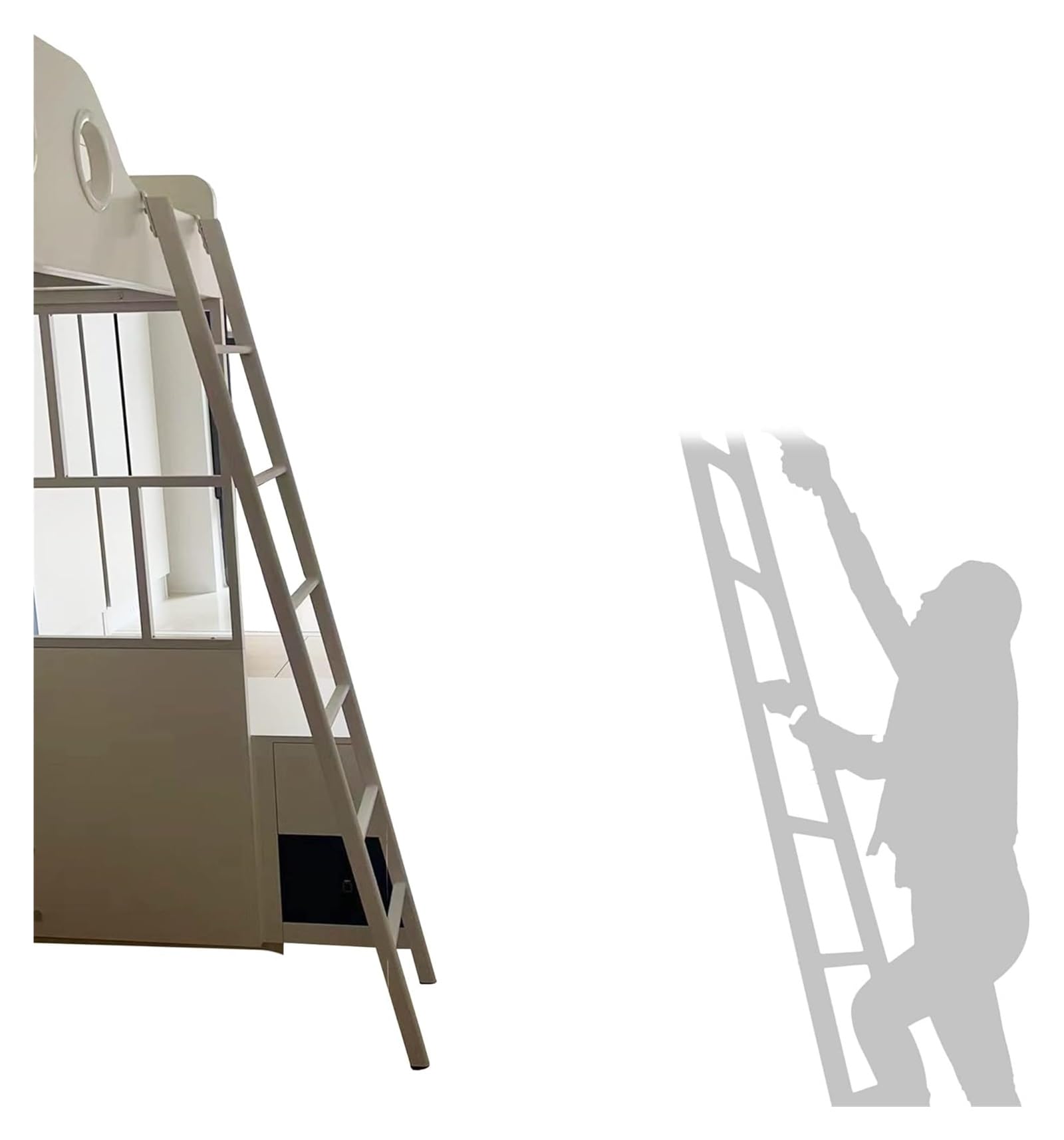Escaleras para camas altas y literas: la solución práctica para optimizar dormitorios