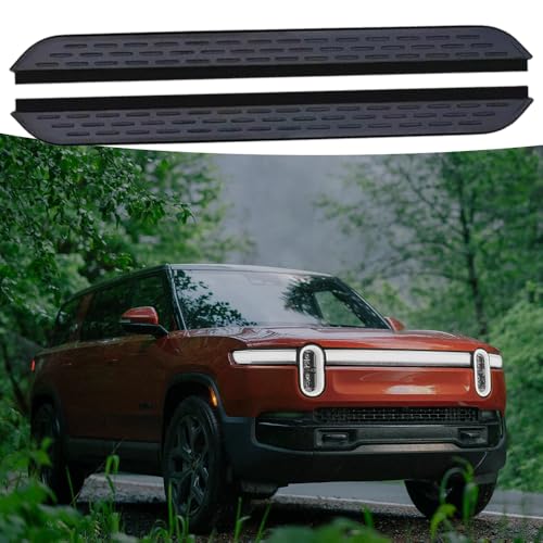 2 estribos laterales para Rivian R1S 2022-2025 negros miniatura 1