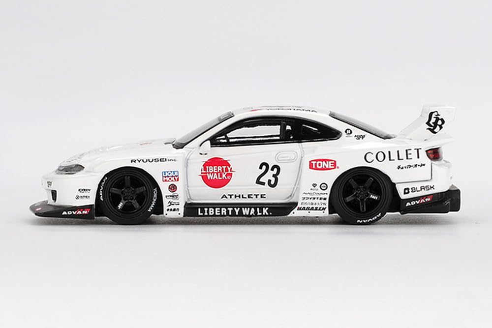 Sunrich MGT01054-BL MINI GT 1/64 Nissan LB-Super Silhouette S15