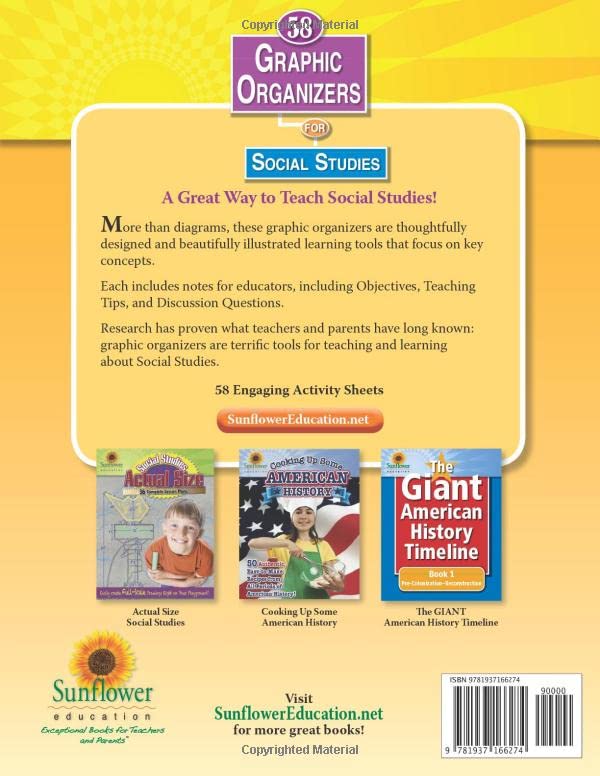 58 Graphic Organizers for Social Studies: 58 Engaging Activity Sheets - Image 2