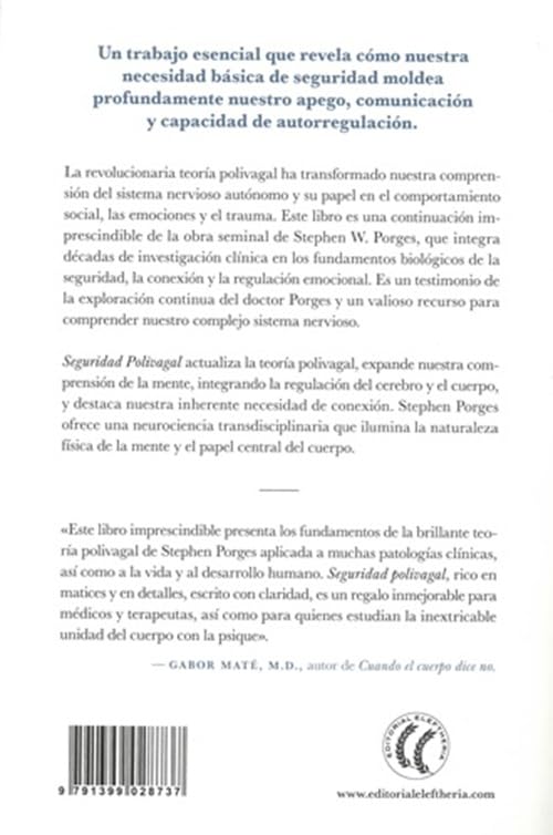 Seguridad polivagal: Apego, comunicación y autorregulación      Paperback – September 25, 2025
