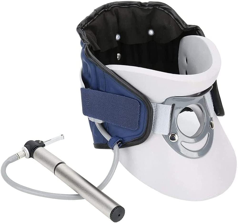 CukUJH Neck Support, Neck Care Recover Tool, Cervical Traction Brace Neck Protection Device with Soft and Comfortable Pain Relief for Neck