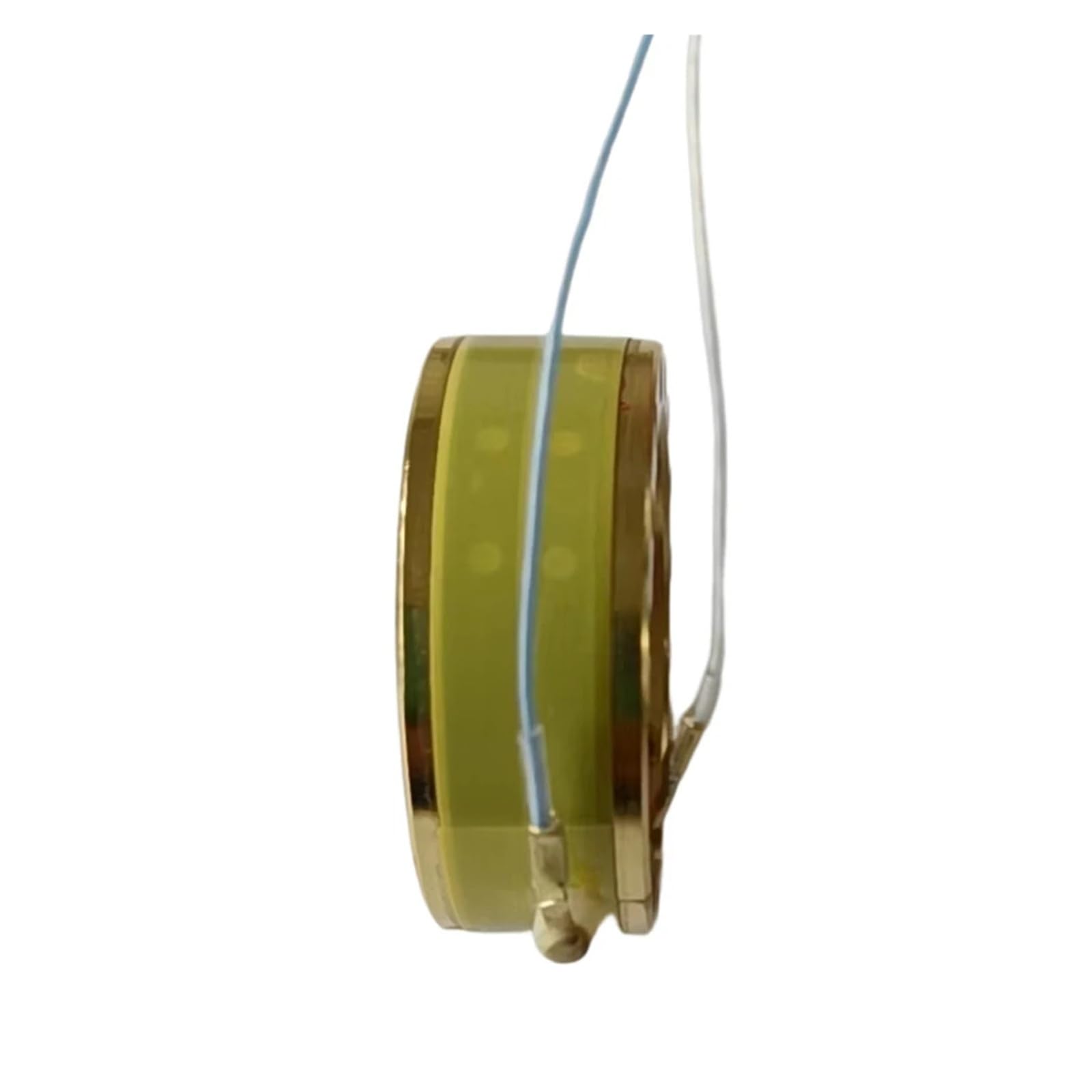 CK12 Microfono da studio con capsula for microfono con terminazione sul bordo singolo, diaframma dorato grande, elemento Pro fai da te, filo di ricambio cardioide da 34 mm(Double sided)