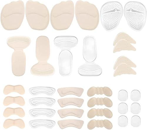 Cojines de talón para zapatos, almohadillas de talón para zapatos que son demasiado grandes, cojines de talón para mujeres y hombres, parte disponible en Yaxa Peru
