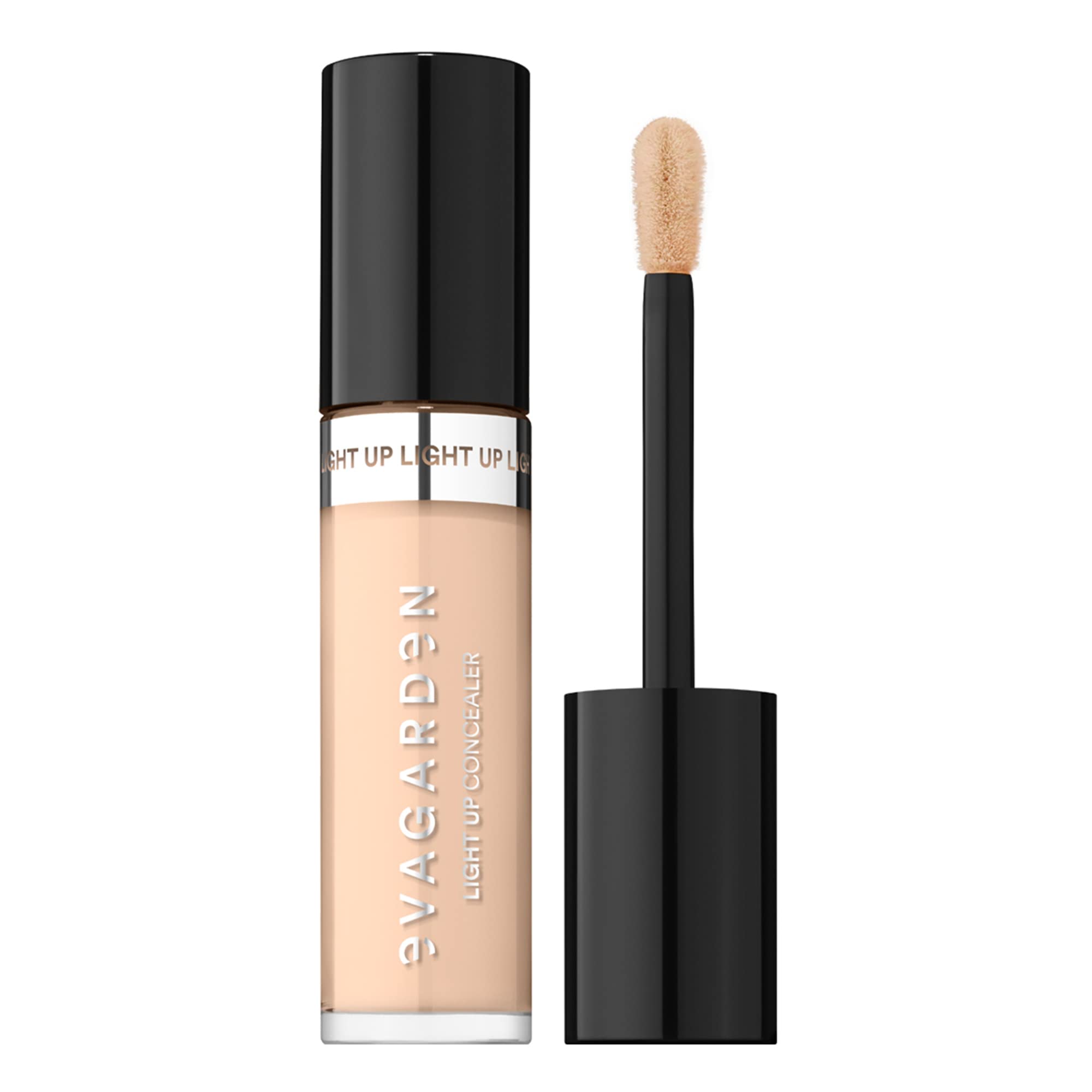 EVAGARDENLight Up Concealer - Effectively Minimizes Dark Circles and Small Blemishes - Brightens Skin for Soft Focus Effect - Provides Natural Medium to High Coverage - 341 Beige - 0.16 oz