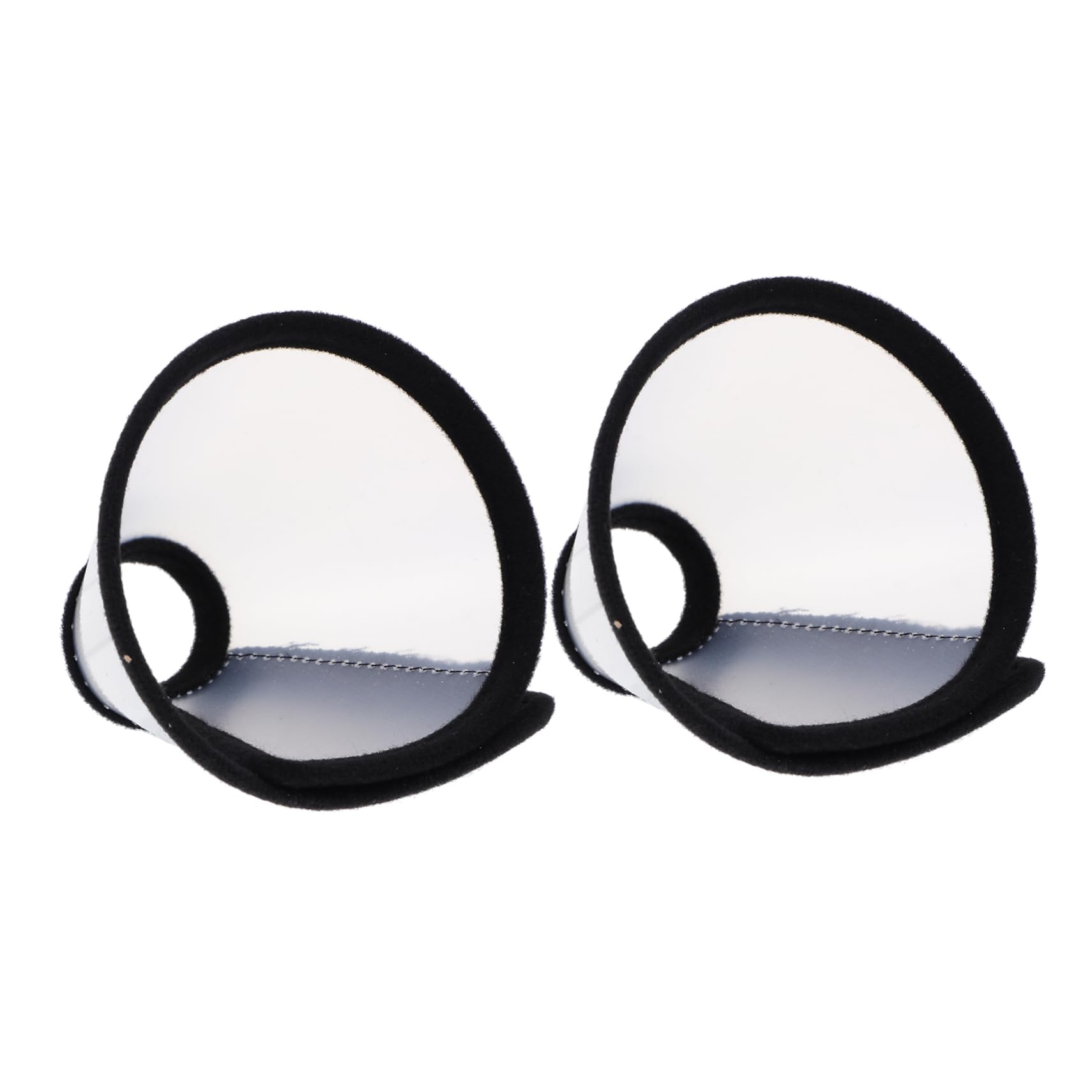 minkissy Lot De 2 Colliers Anti-picage pour Hamster Protection Anti Léchage, Tour De Cou en Matériau Léger, Taille Unique, Accessoires pour Soins Et Récupération des Petits Animaux