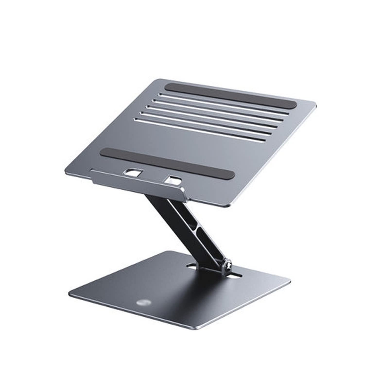 Laptop Stand Laptop Stand Desktop Wspornik przenośny pionowy regulowany składany aluminium aluminium chłodzenie baza biurowa tablet Stojak na Komputer (Color : A)