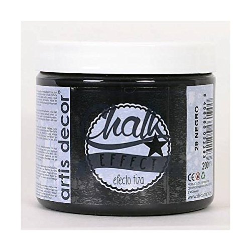 CHALK EFFECT PINTURA A LA TIZA 200ML (NEGRO)