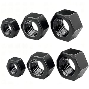 Qrity Sechskantmuttern M6 Stahl 20 Stück