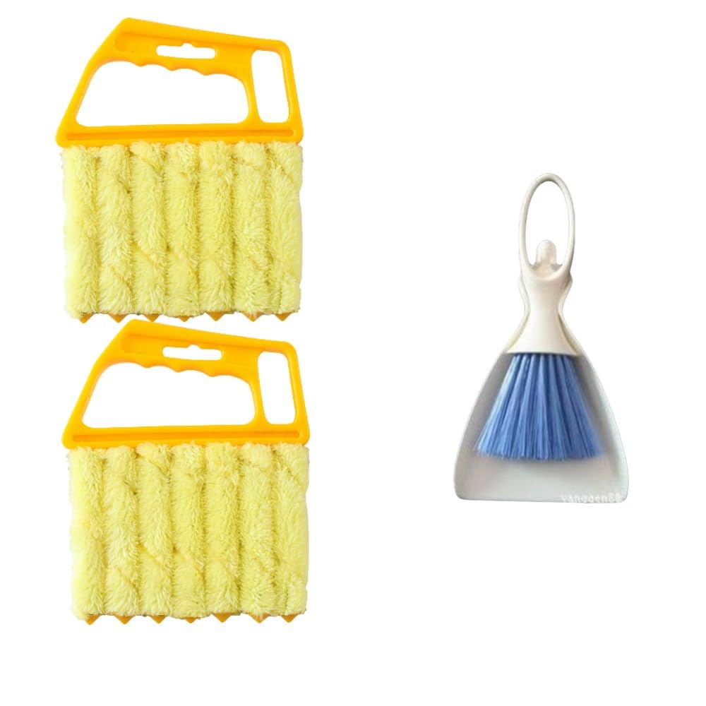 Kit Pulizia Persiane 3 Pezzi - Panno Microfibra Per Tapparelle, Condizionatori E Tastiere - Foto 3