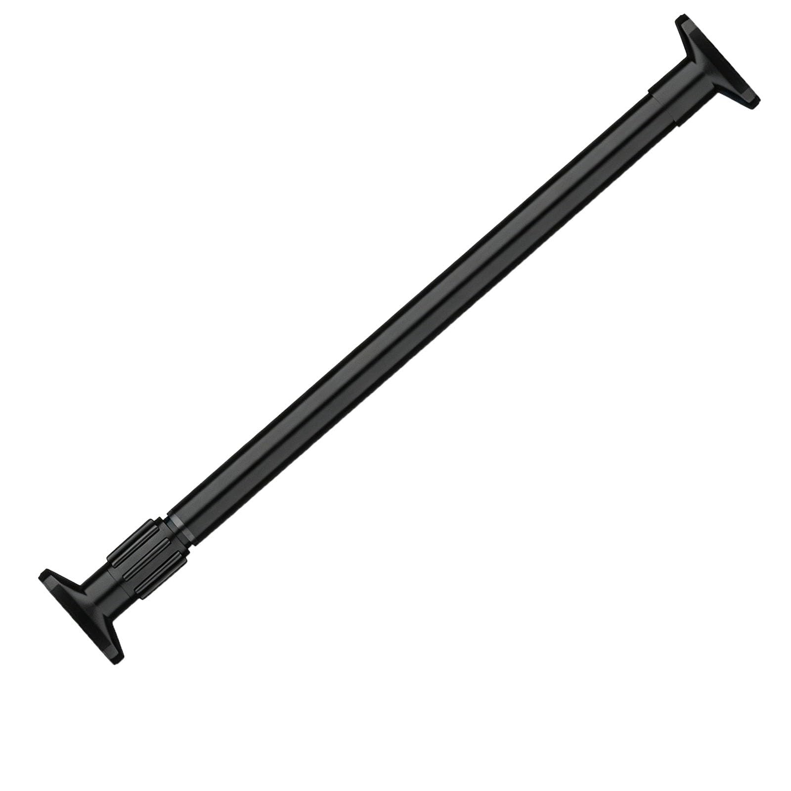 Closet Rods for Hanging Clothes, Adjustable Closet Rod, No Drilling, No Tools Required, Suitable for Wardrobes, Shower Enclosures, and Windows(Black,50-80cm/19.7-31.5in)