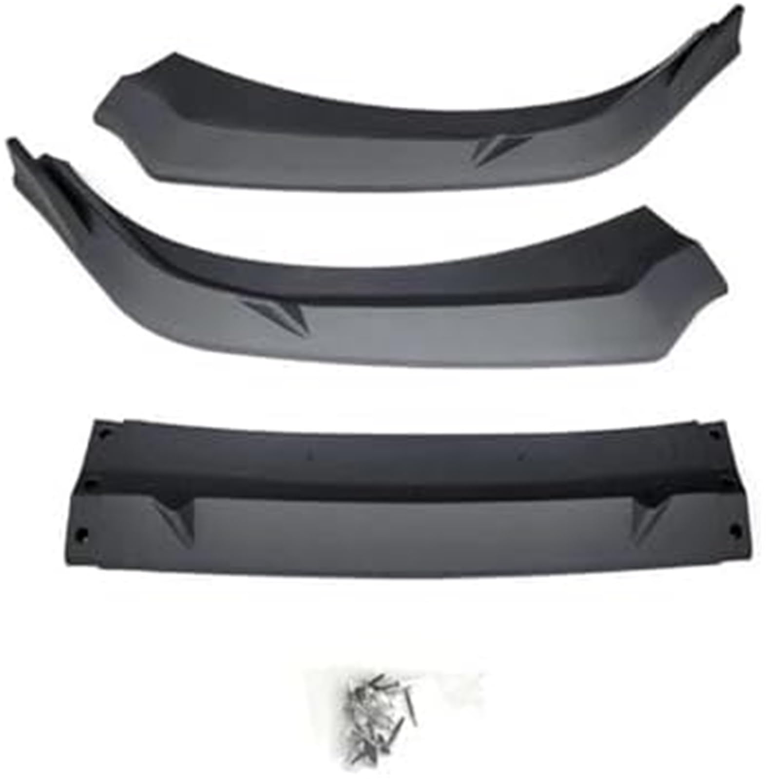 Splitter, dla Hyundai, dla Elantra, 2023 2024 2025 8. Generacja Air Splitter Car Body Kit Spoiler Czarne Spódnice Akcesoria Przedni Zderzak Lip Splitter (Matt Black) rozdzielacz spoilera(BLACK