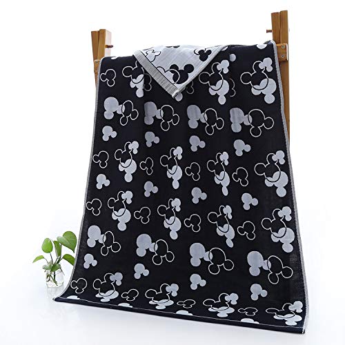 DSJDSFH Toalla De Baño Gasa De Algodón 70 * 140 Cm Algodón Bebé Dibujos Animados Absorbente Toalla De Baño
