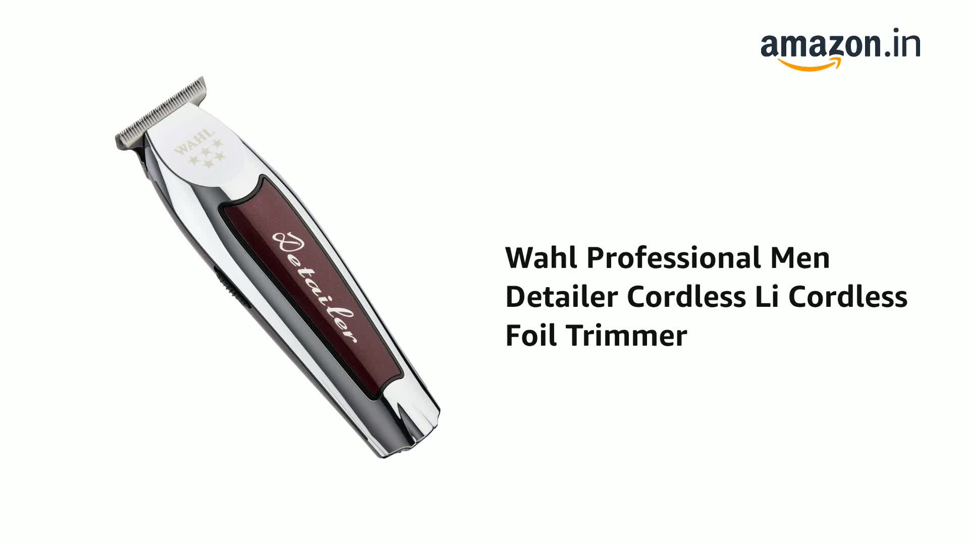 WAHL Cordless Detailer Li シルバー@7@㊹o3@Ⅲ@ WAHL Cordless Detailer Li シルバー@7@㊹o3@Ⅲ@