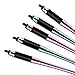 Mellie's Signature Microblading Eyebrow Pen (Pack of 10) - Disposable Microblading Pen with Sterilized Blade, Comfortable Rubber Grip and Pigment Sponge for Flawless Bro (U18 NANO .15mm, Multi Color)