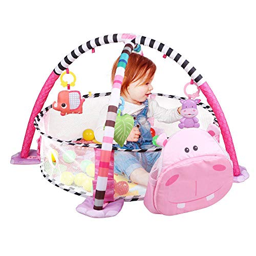 Tapete de Atividades Piscina De Bolinhas - Hippo - Baby Style