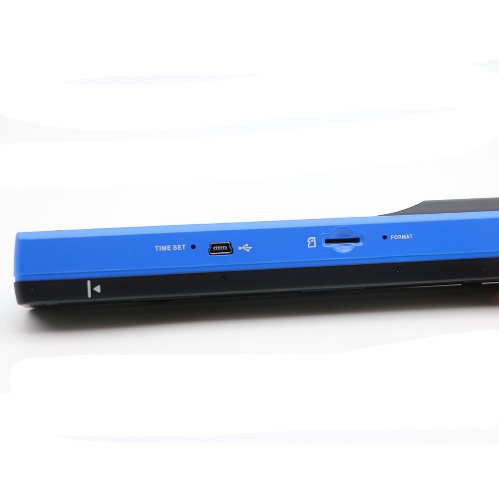scanner portatile documento di formato A4 scanner 900 DPI scanner portatile ad alta velocità (blu)