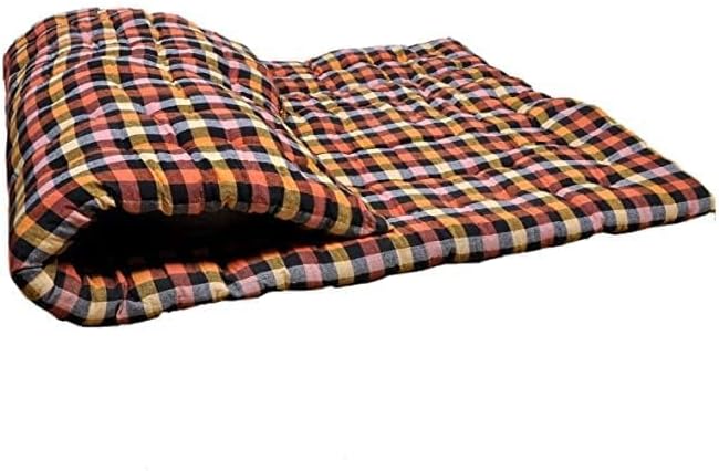 Unite Source Soft Cotton Filled Multicolored Single Bed Mattress in Buffalo Check | Cotton Gadda (3 x 6 ft or 36 x 72 Inch) Single Bed
