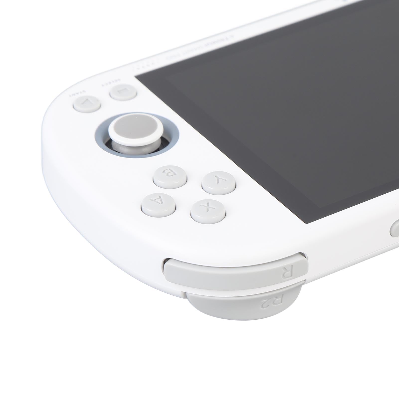 Console da Gioco retrò Portatile con Schermo IPS Trasparente da 4,96 Pollici per Intrattenimento Portatile, Supporta 28 Emulatori per (WHITE)