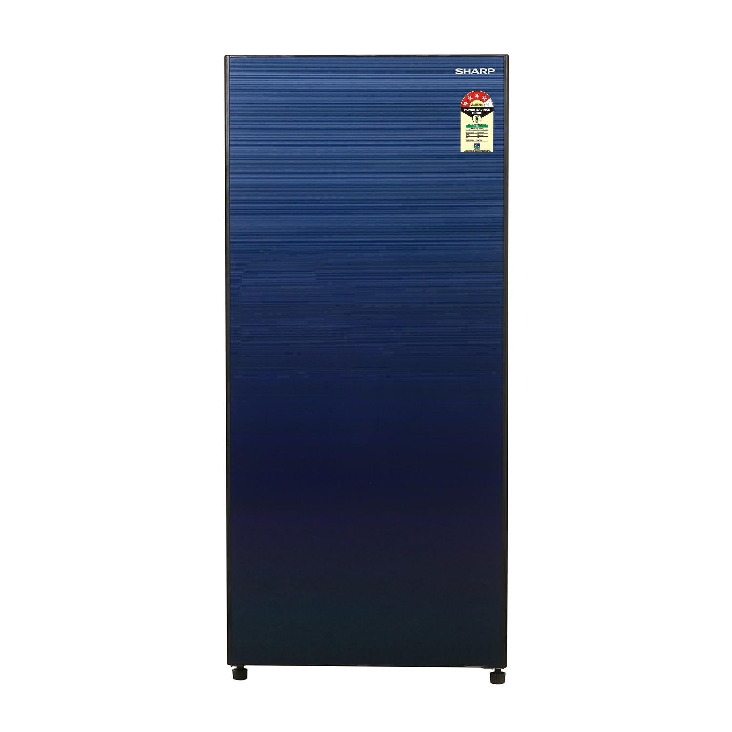 SHARP 193 L Direct Cool Single Door 4 Star Refrigerator |Japan 7 Shield Protection|Mirror Glass Finish|(Blue, SJ-G19ST-BL)
