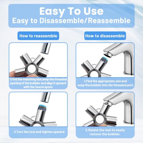 10-in-1 Heavy-Duty Metal Faucet Aerator Remover Kit - Fits M16.5/M18.5/M21.5/M22/M24/M28, Hidden Thread & Housing Types, Professional Plumbing Tool - image 7