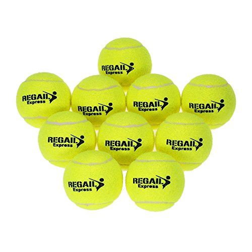 Nishore 10pcs / bag Tennis Training Bola Practice Training alta resiliência bola de tênis durável bo